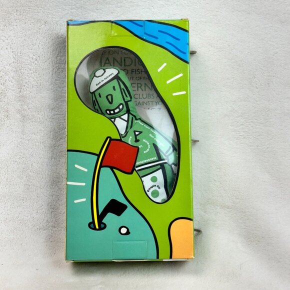 The Golf Voodoo Kit Full Size Handbook Doll Flagstick Pins Book Golf Fans - Picture 2 of 7